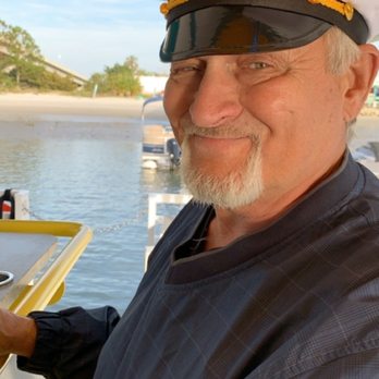 Old Town Party Boat - My dad having some fun on the boat - Boat Tours Near Me - St. Augustine, Florida