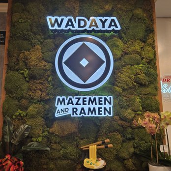 Wadaya - Beautiful decoration of a giant bowl of ramen - Ramen Near Me - Fremont, California Wadaya - Beautiful decoration of a giant bowl of ramen - Ramen Near Me - Fremont, California