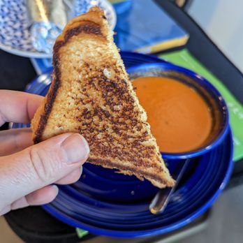 Red Emma's Bookstore Coffeehouse - Grilled cheez and tomato soup - Bookstores Near Me - Baltimore, Maryland Red Emma's Bookstore Coffeehouse - Grilled cheez and tomato soup - Bookstores Near Me - Baltimore, Maryland