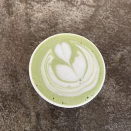 Green Tea Latte Charcoal Latte Green Tea Latte Charcoal Latte