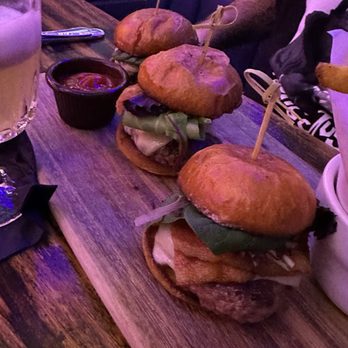 Seven Sins - Sliders my friend ordered - New American Near Me - New York, New York