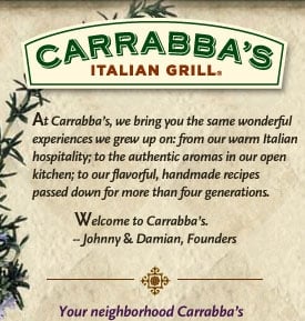 Menu photo 7 Carrabba's Italian Grill Sarasota, FL Menu photo 7 Carrabba's Italian Grill Sarasota, FL