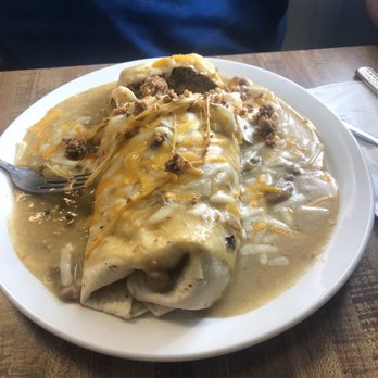 Pappas Sweet Shop Restaurant - Huge Burrito with green chili - Sandwiches Near Me - Raton, New Mexico Pappas Sweet Shop Restaurant - Huge Burrito with green chili - Sandwiches Near Me - Raton, New Mexico