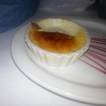 Pignetti's - Half eaten creme brule. My husband really enjoyed it. - Italian Near Me - Temple, Texas Pignetti's - Half eaten creme brule. My husband really enjoyed it. - Italian Near Me - Temple, Texas