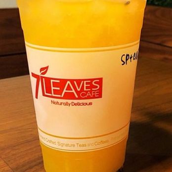 7 Leaves Cafe - Sunset Passion Hand Squeezed Passion Fruit - Coffee & Tea Near Me - Downey, California