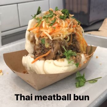 Ekiben - Thai meatball bun - Asian Fusion Near Me - Baltimore, Maryland