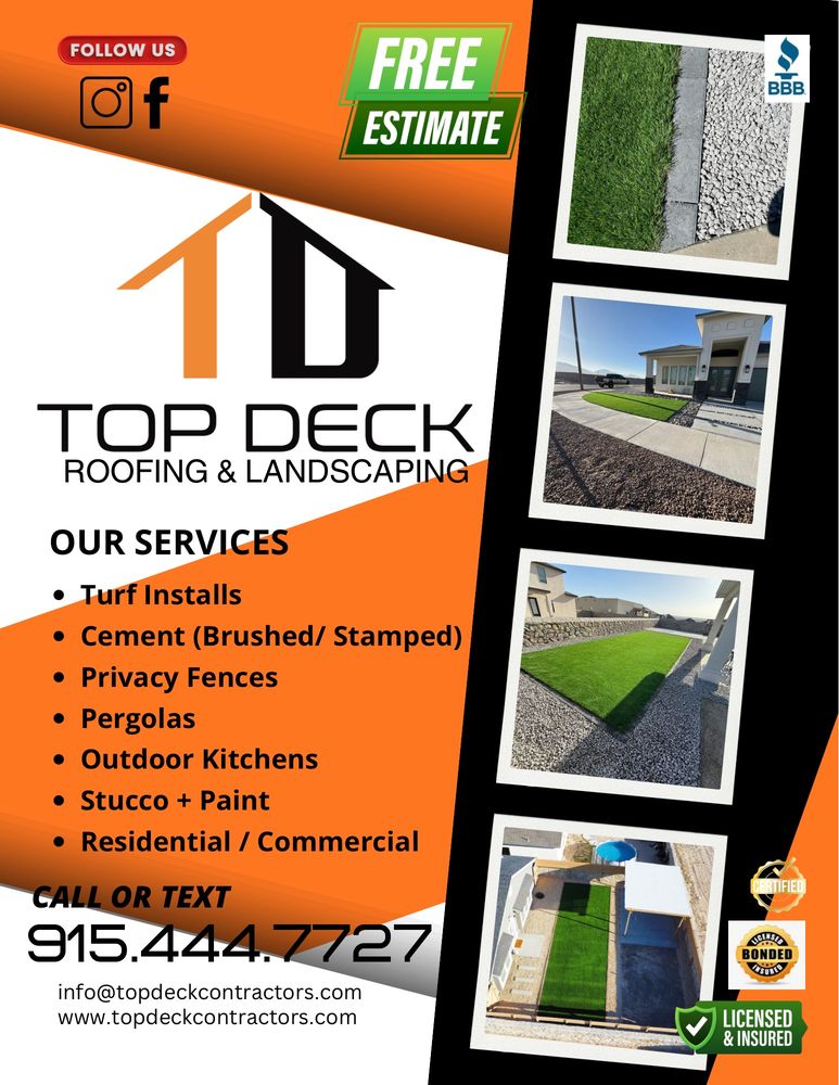 Slide of Top Deck Contractors