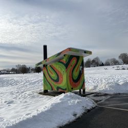 Payson Park - Funky outhouse