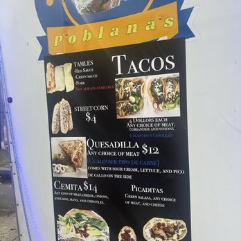 Cemintas Poblanas - Restaurant menu - Food Trucks Near Me Cemintas Poblanas - Restaurant menu - Food Trucks Near Me