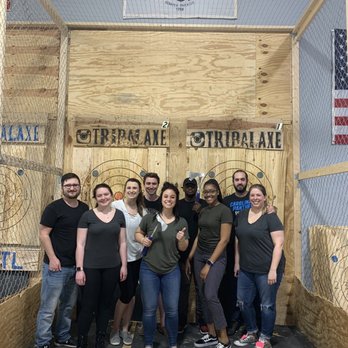 Tribal Axe - Group shot! - Axe Throwing Near Me - Virginia Beach, Virginia