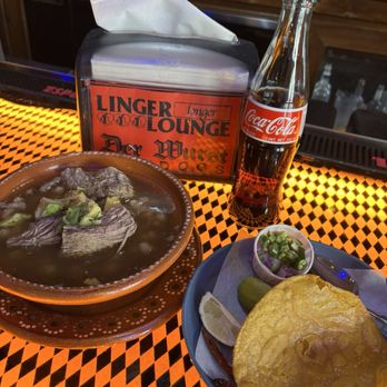 Linger Longer Lounge - Posole and all the fixings - Lounges Near Me - Phoenix, Arizona