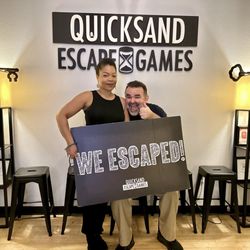 Quicksand Escape Games - We escaped both rooms. Yah.