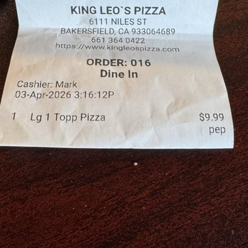 King Leo's Pizza - Pizza Near Me - Bakersfield, California King Leo's Pizza - Pizza Near Me - Bakersfield, California