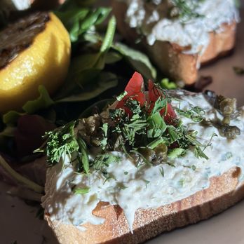Blackwall Hitch - Smoked Crab Toast - New American Near Me - Baltimore, Maryland