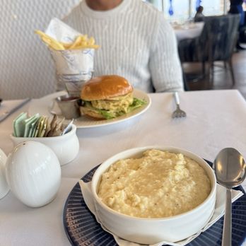 Jula’s on the Potomac - White cheddar grits - Breakfast & Brunch Near Me - Alexandria, Virginia Jula’s on the Potomac - White cheddar grits - Breakfast & Brunch Near Me - Alexandria, Virginia