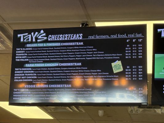 Menu photo 2 Tay’s Cheesesteak Kansas City, MO Menu photo 2 Tay’s Cheesesteak Kansas City, MO