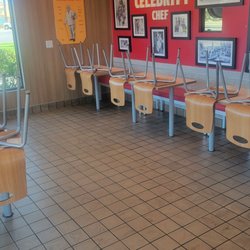 KFC - Chairs up