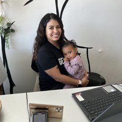 Daisy's House of Beauty - Daisy and her daughter holding down the fort