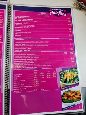 Menu photo 1 Vanessa's Deli Chula Vista, CA
