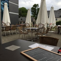 la Brasserie du Moulin - Het terras buiten