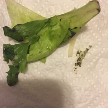 Chili's - Oh no! What is that black stuff on the lettuce? - American Near Me - Kapolei, Hawaii Chili's - Oh no! What is that black stuff on the lettuce? - American Near Me - Kapolei, Hawaii