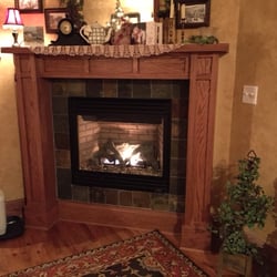 Miss Spensers Special Teas - Warm, inviting fireplace