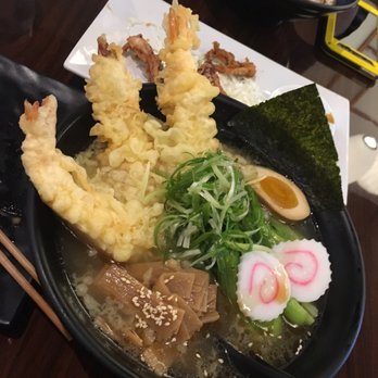 Boru Ramen - Shrimp Tempura Ramen ( a little too much breading) but DELICIOUS - Ramen Near Me - Arlington, Virginia Boru Ramen - Shrimp Tempura Ramen ( a little too much breading) but DELICIOUS - Ramen Near Me - Arlington, Virginia