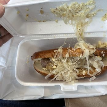 AD&B America’s Dog - Upside down Milwaukee hotdog. - American Near Me - Chicago, Illinois AD&B America’s Dog - Upside down Milwaukee hotdog. - American Near Me - Chicago, Illinois