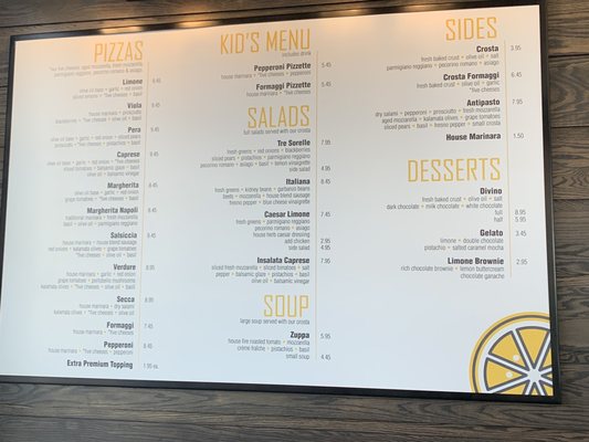 Menu photo 3 Pizzeria Limone Lehi, UT Menu photo 3 Pizzeria Limone Lehi, UT