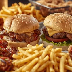 Halal Burger - Family meal