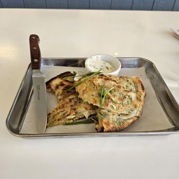 Yuan Wonton - Scallion Pancake Sammich - Food Trucks Near Me - Denver, Colorado