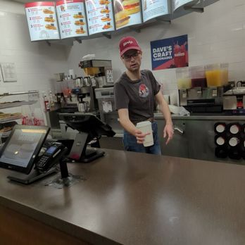 Wendy's - The employee - Fast Food Near Me - Walcott, Iowa