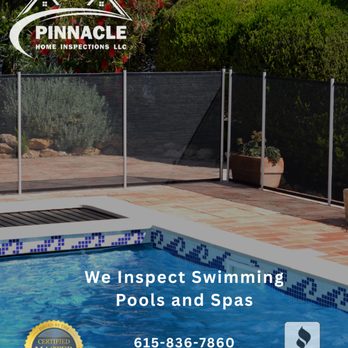 Pinnacle Home Inspections - No need to call a pool company. We have you covered. - Home Inspectors Near Me - Franklin, Tennessee Pinnacle Home Inspections - No need to call a pool company. We have you covered. - Home Inspectors Near Me - Franklin, Tennessee