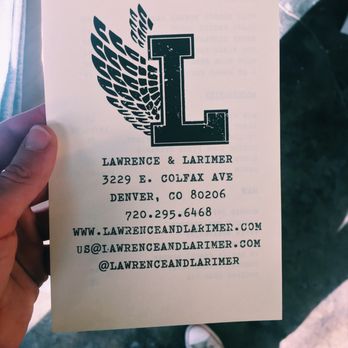 Lawrence & Larimer - Men's Clothing Near Me - Denver, Colorado