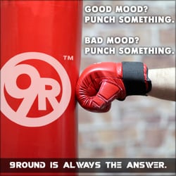 9Round - Ocoee - Nothing better than punching bags!