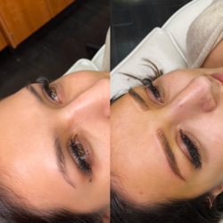 Yorokobi Brows - Some natural brows to compliment her natural beauty! Heavier shading to make them bolder.