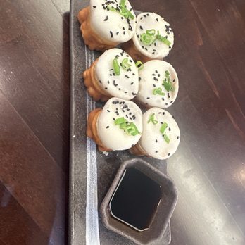 Dumpling Hours  - Juicy pan-fried pork bun - $14.95 - May 2024 - Dim Sum Near Me - Brentwood, California