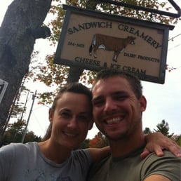 At the creamery.