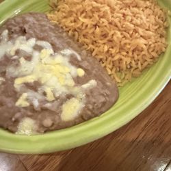Taco and Tequila Mexican Restaurant - Beans and rice