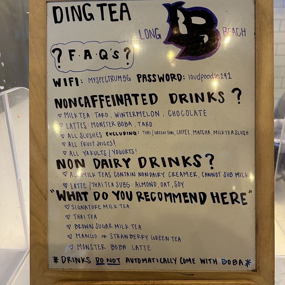 Teatopia - Menu - Bubble Tea Near Me - Long Beach, California