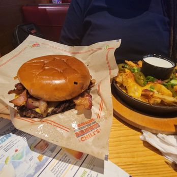 Chili's - The big smasher burger with Texas fries - Tex-Mex Near Me - Hickory, North Carolina Chili's - The big smasher burger with Texas fries - Tex-Mex Near Me - Hickory, North Carolina
