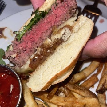 Local Restaurant & Bar - The managers idea of a "medium well" burger... - New American Near Me - Jackson, Wyoming Local Restaurant & Bar - The managers idea of a "medium well" burger... - New American Near Me - Jackson, Wyoming