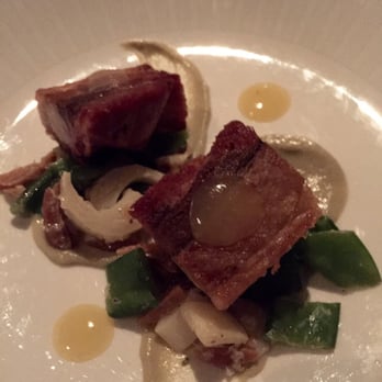 Traif - Course 4: Berkshire Pork Belly - was good - New American Near Me - Brooklyn, New York Traif - Course 4: Berkshire Pork Belly - was good - New American Near Me - Brooklyn, New York