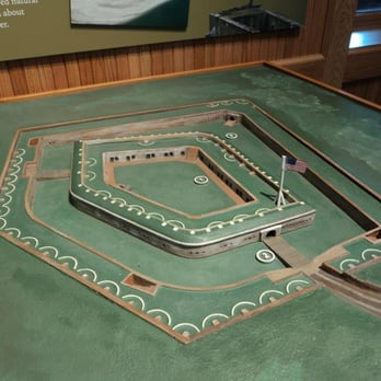 Fort Macon Historic Site - Inside the visitor's center - Landmarks & Historical Buildings Near Me - Atlantic Beach, North Carolina