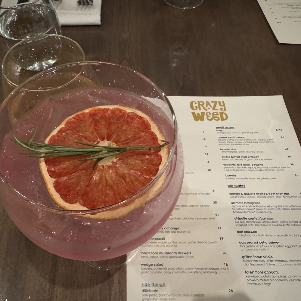 Crazyweed Kitchen - Asian Fusion Near Me - Canmore, Alberta