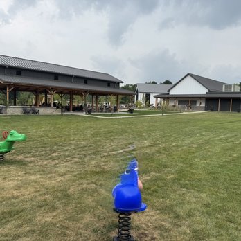 Bottom Creek - Outside pavilion near with children's play area. - Venues & Event Spaces Near Me - North Branch, Michigan
