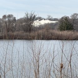 Normandale Lake Park - Last of the snow.