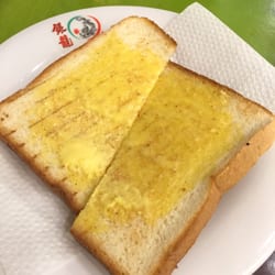銀龍粉麵茶餐廳 - Toasted bread with butter