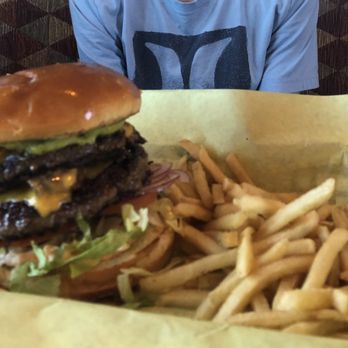 BoatHouse Cafe & Grille - South Cove Double - Burgers Near Me - Meadview, Arizona