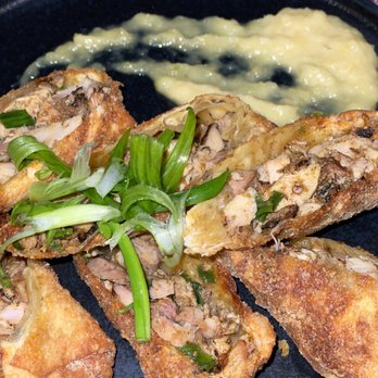M.Bird Rooftop Restaurant & Lounge - Jerk chicken egg rolls - Cocktail Bars Near Me - Tampa, Florida M.Bird Rooftop Restaurant & Lounge - Jerk chicken egg rolls - Cocktail Bars Near Me - Tampa, Florida